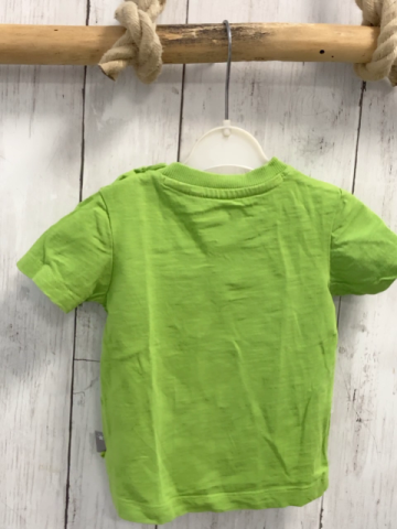 Sigikid  T-Shirt Gr. 74  hellgrün Straße mit Fahzeugen 