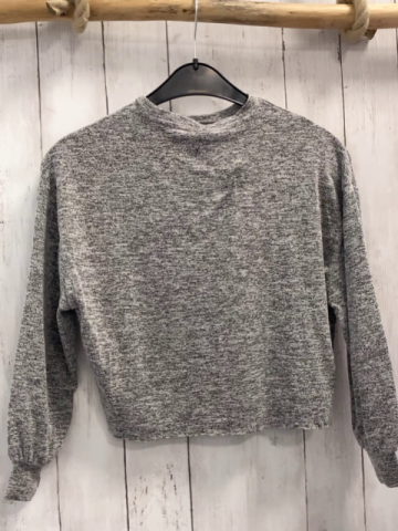 S´Oliver Pullover Gr. 140  grau meliert Strick