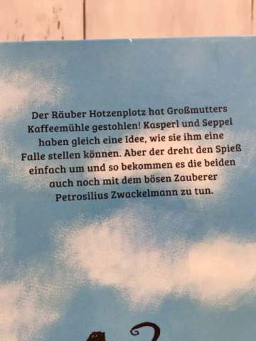  Buch Der Räuber Hotzenplotz