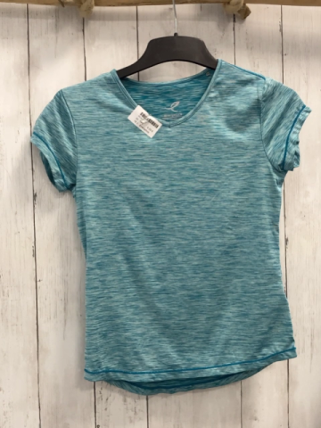 Energetics  Sportshirt  Gr. 140  türkis weiß meliert 