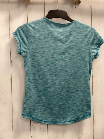 Energetics  Sportshirt  Gr. 140  türkis weiß meliert 