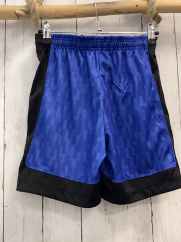 Zara  Sportshorts  Gr. 140  lila Rechteckte + schwarzer Bund 