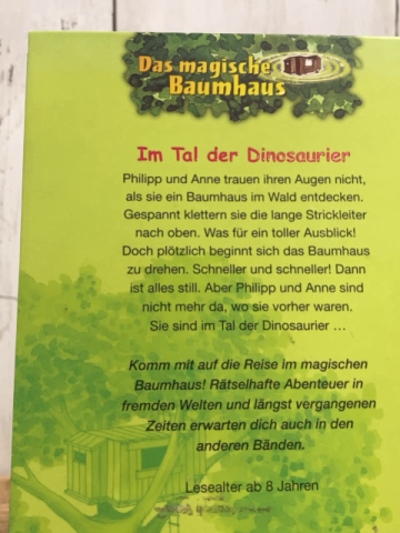 das magische Baumhaus Buch Im Tal der Dinosaurier