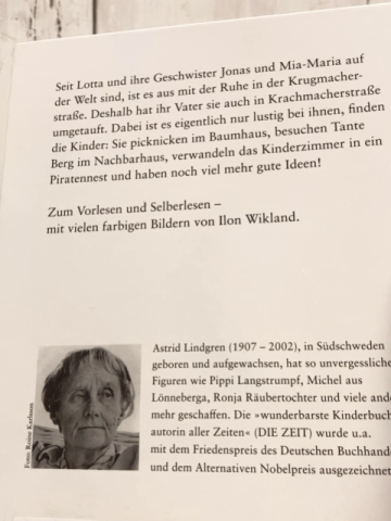  Buch Astrid Lindgren - Die Kinder aus der Krachmacherstraße