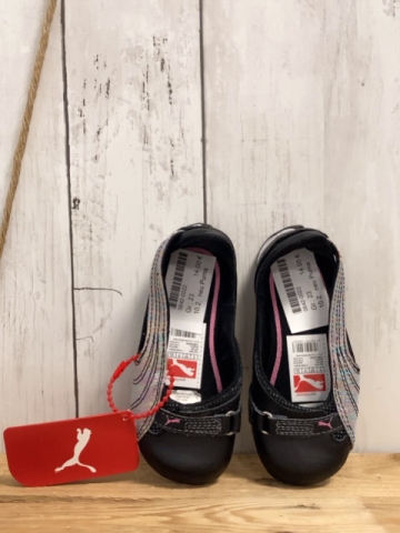 neu Puma  Schuhe  Gr. 23  schwarz grau mit Glitzer 