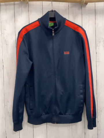 Boss Joggingjacke Gr. S blau roter Streifen