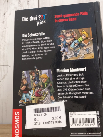 Drei??? Kids  Buch Schatzräuber 