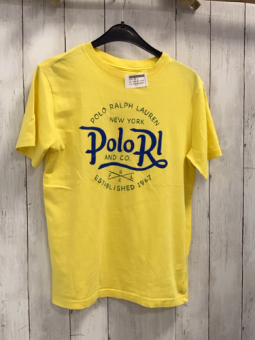 Ralph Lauren  T-Shirt  Gr. 146/152  gelb Schrift 