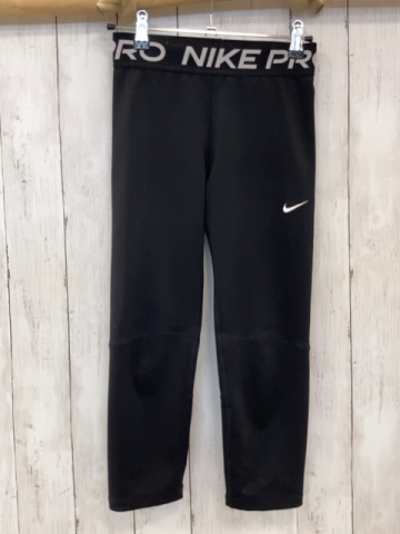 Nike  Sportleggings  Gr. 146  schwarz weiße Schrift am Bund 