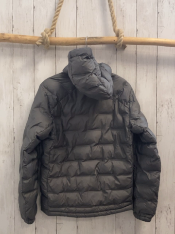 H&M  Steppjacke  Gr. 146/152   grau Kapuze 