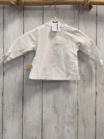 Steiff  Langarmshirt Gr. 62  weiß Bär mit Ballons 