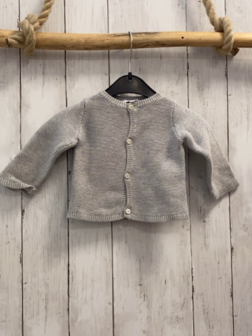Jacadi  Strickjacke  Gr. 68  weiß 