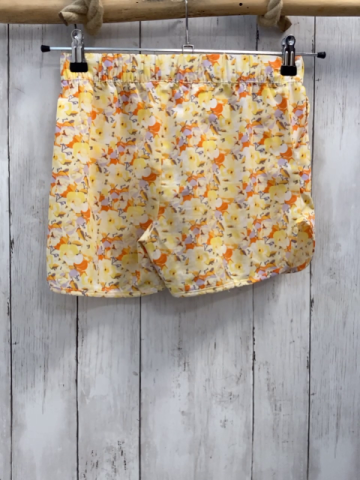 Name it  Shorts  Gr. 146  gelb hellgelbe orange lavendel Blumen 