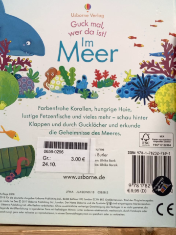   Pappbuch Guck mal, wer da ist Im Meer