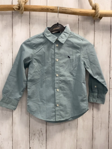 H&M  Hemd  Gr. 104  eisblau 