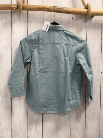 H&M  Hemd  Gr. 104  eisblau 