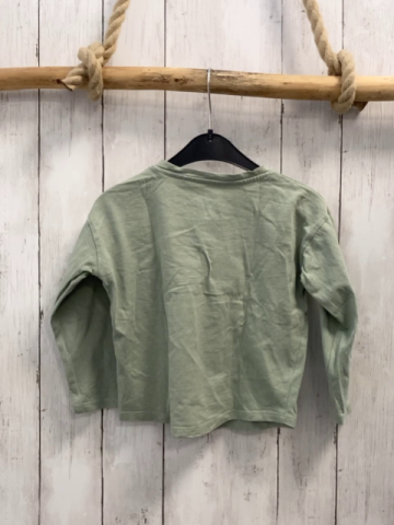 reserved Langarmshirt Gr. 104  mint Brusttasche