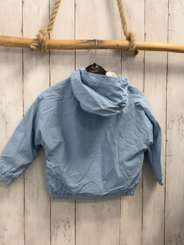 Next  Jacke  Gr. 104  hellblau Kapuze weißer Reißverschluss 
