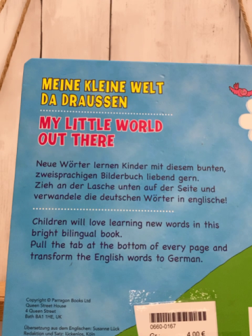   Pappbuch Meine kleine Welt da draußen / My Little World out there 