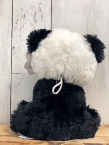 neu  Plüschspielzeug  schwarz weißer Hund 