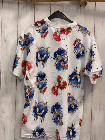 Sonic  T-Shirt  Gr. 158  weiß Sonic Figuren 