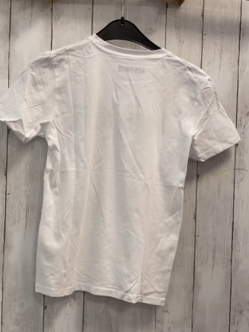Fortnite  T-Shirt  Gr. 152  weiß schwarze Schrift Fortnite 
