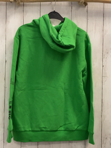 Minecraft  Pullover  Gr. 158/164  hellgrün Kapuze Figuren Schrift Bauchtasche 