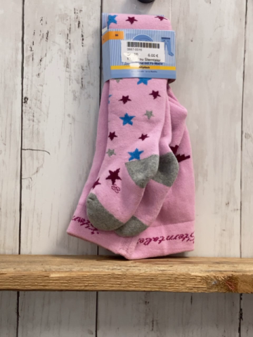 neu Sterntaler  Strumpfhosen  Gr. 86  rosa Sterne warm 