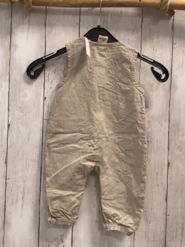 Alana  Jumpsuit  Gr. 62  grau weiße Streifen 