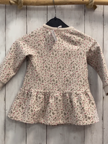   Kleid  Gr. 86  beige Blumen 