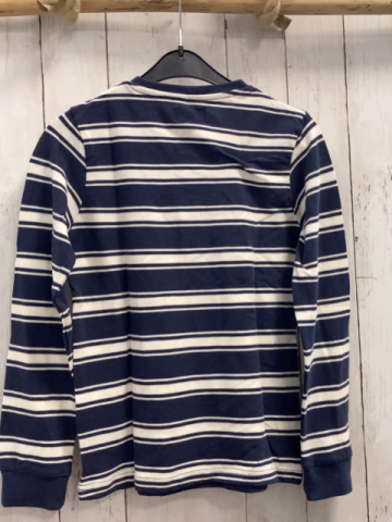 Lamino Pullover Gr. 146  blau weiß gestreift