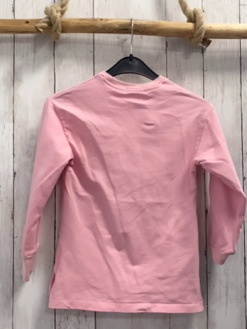  Pullover Gr. 122  rosa Einhorn