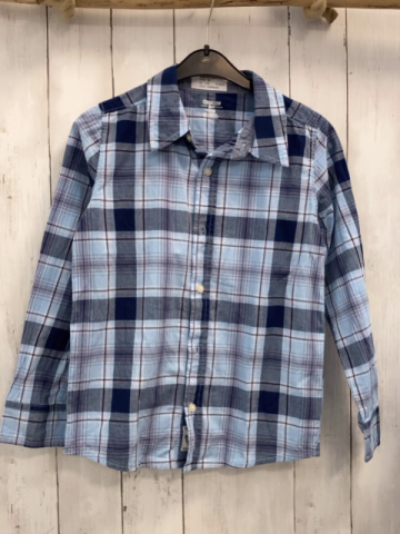 Oshkosh Hemd Gr. 140  blau hellblau kariert