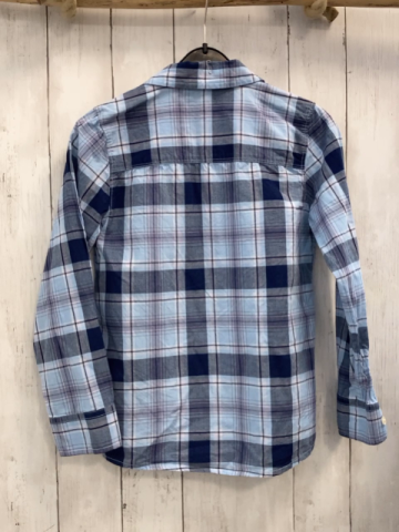 Oshkosh Hemd Gr. 140  blau hellblau kariert