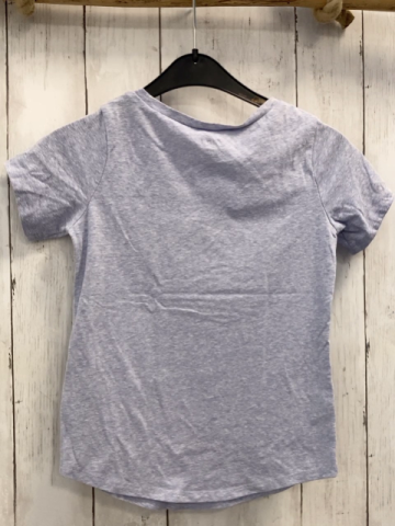 Oskosh T-Shirt Gr. 128  blau meliert weiße Schrift