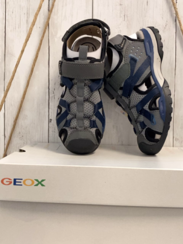 neu Geox Sandalen Gr. 36  grau blau