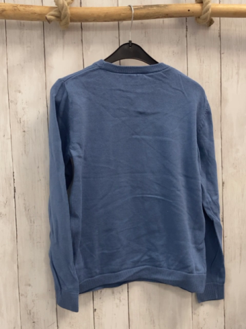 H&M  Pullover  Gr. 134/140  hellblau Strick 