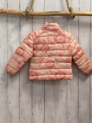 Minymo Winterjacke  Gr. 92  creme apricot Druck 