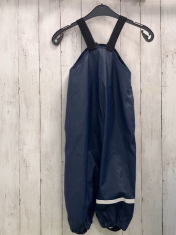 H&M Regenhose  Gr. 98  blau gummiert 