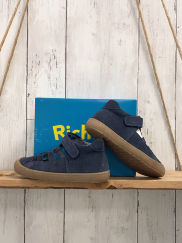 neu Richter  Schuhe  Gr. 26  blau Velourleder Mystic 