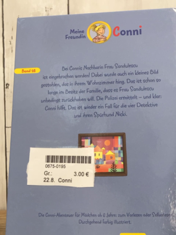 Buch Conni löst einen kniffligen Fall 