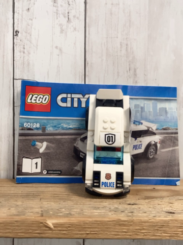 Lego  42081  Technik weiß blaues Polizeifahrzeug 