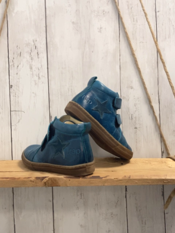 neu RAP Schuhe  Gr. 27  türkis Leder mit Stern 