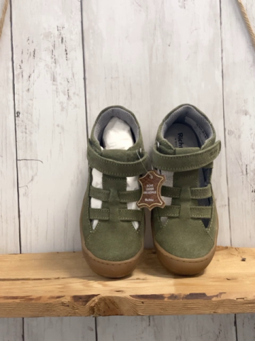 neu Richter  Schuhe  Gr. 26  oliv Velourleder Mystic 