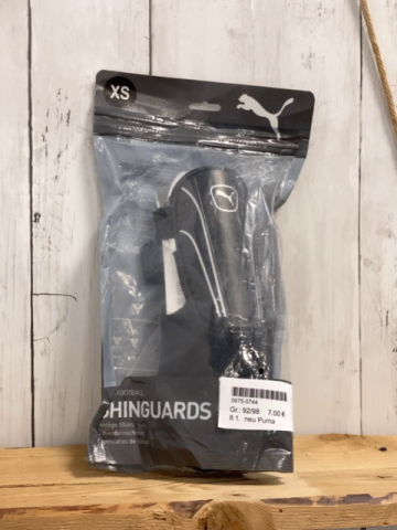 neu Puma  Schienbeinschoner  Gr. XS schwarz grau 