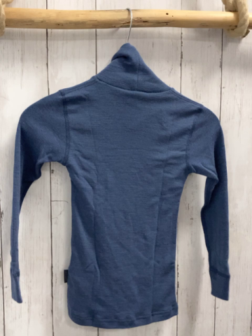 neu Dilling  Pullover  Gr. 110/116  blau Rollkragen 100  % Merinowolle 