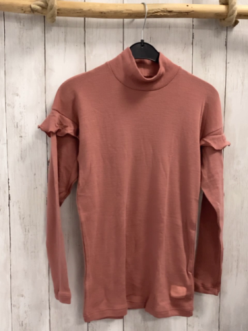 neu Dilling  Pullover  Gr. 146/152  altrosa Rollkragen 100  % Merinowolle 