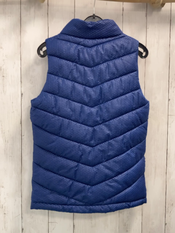   Weste  Gr. 146/152  blau orange Reißverschluss 