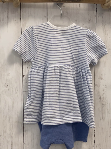 neu Bellybutton  Playsuit  Gr. 74  weiß blaue Streifen + blau 