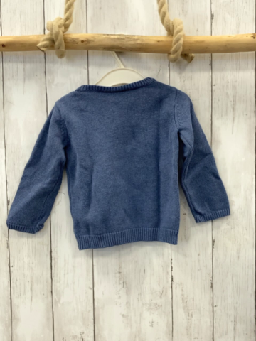 next Pullover Gr. 98  blau Strick Bär